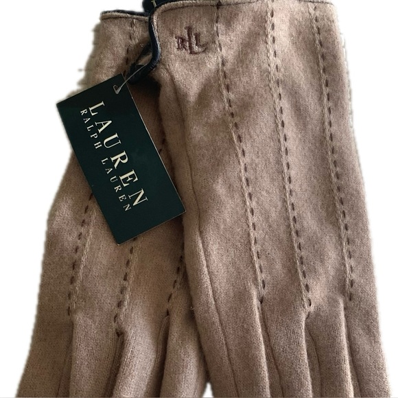 Lauren Cashmere Wool Gloves - Picture 6 of 6